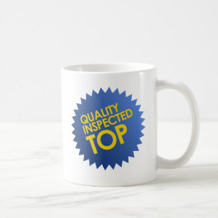 Mug Qualité inspectée Haut