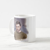 Mug Qualité Volodomir Zelensky et Citation de munition (Devant gauche)