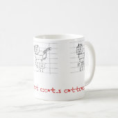 Mug Quand attaque de chats de robot (Devant droit)