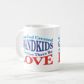 Mug Quand Dieu créa des petits-enfants (Devant gauche)