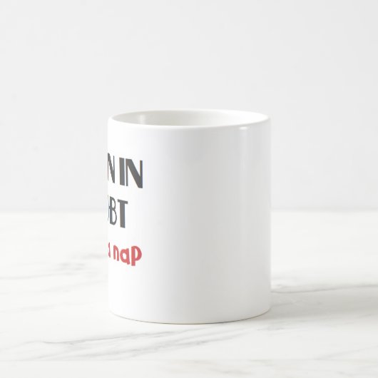 Mug quand douter nap (Centre)