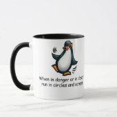 Mug Quand en danger ou dans le doute (Gauche)