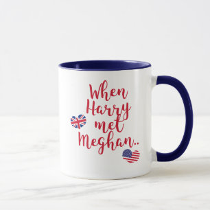 Mug Quand Harry a rencontré Meghan   Mariage royal