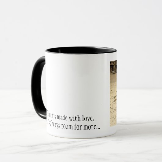 Mug Quand il a fait avec amour (Devant gauche)