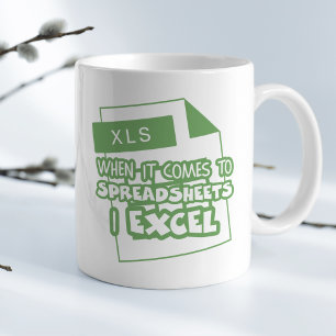 Mug Quand il s'agit de feuille de calcul I Excel drôle