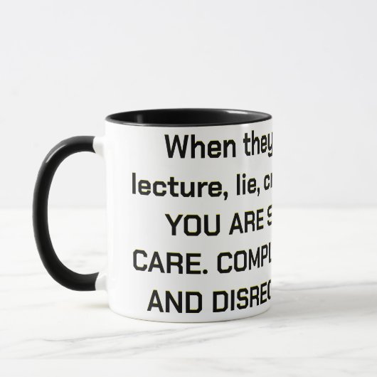 Mug Quand ils... (Gauche)