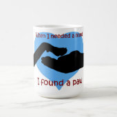 Mug Quand j'avais besoin d'une Main, j'ai trouvé une t (Centre)