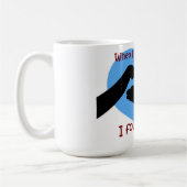Mug Quand j'avais besoin d'une Main, j'ai trouvé une t (Gauche)