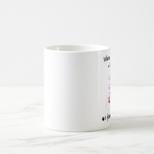 Mug Quand J'Avais Besoin D'Une Main, J'Ai Trouvé Votre (Centre)