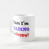 Mug quand je lis (Devant gauche)