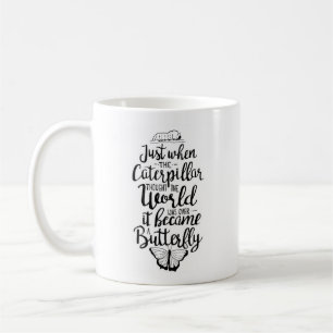 Mug Quand la Caterpillar pensait que le monde était f
