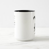 Mug quand la vie devient difficile il suffit de faire (Centre)