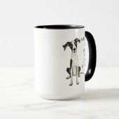 Mug quand la vie devient difficile il suffit de faire (Devant droit)