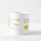 Mug quand la vie donne des citrons (Devant gauche)
