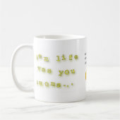 Mug quand la vie donne des citrons (Gauche)
