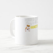 Mug Quand la vie floue jouer avec un hamster (Devant gauche)