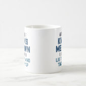 Mug Quand La Vie Me Touche (Centre)