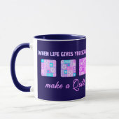 Mug Quand la vie vous donne des chutes, faites un quil (Gauche)