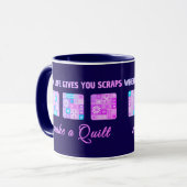Mug Quand la vie vous donne des chutes, faites un quil (Devant gauche)