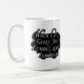 Mug Quand La Vie Vous Donne Des Citrons, Faites De La (Gauche)