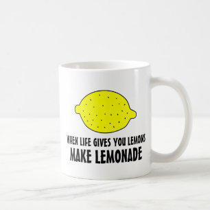 Mug Quand la vie vous donne des citrons faites du jus