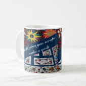 Mug Quand La Vie Vous Met En Oeuvre, Faites Un Devis D (Devant gauche)