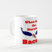 Mug Quand le bacon Narwhal ? (Devant gauche)