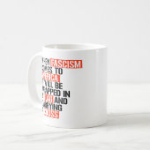 Mug Quand le fascisme arrive en Amérique (Devant gauche)