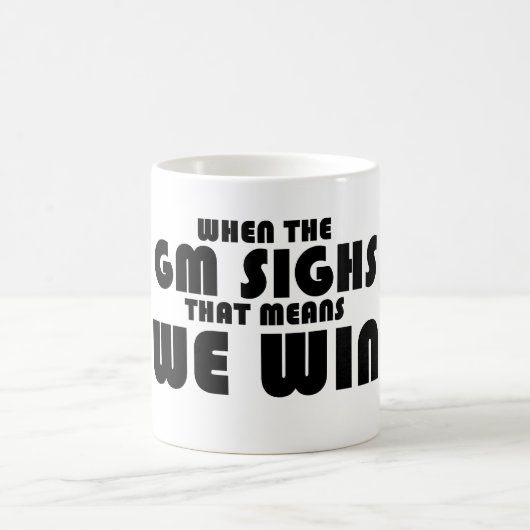 Mug Quand le GM soupire (Centre)
