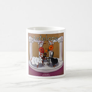 Mug Quand les fourmis s'enfuient en mariage Bande dess