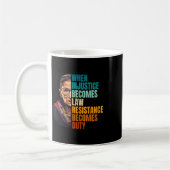 Mug Quand l'injustice devient loi, la résistance devie (Gauche)