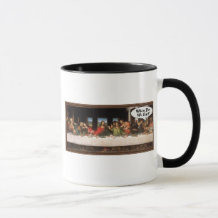 Mug Quand mangeons-nous ? - Dernière Cène drôle de dîn
