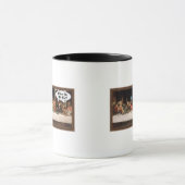 Mug Quand Mangeons-Nous ? - Dîner Dernier pour les fêt (Centre)