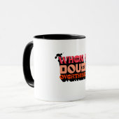 Mug Quand on est en doute, l'Overthink It - Witty Mode (Devant gauche)