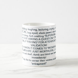 Mug Quand on se moque, ment, rit, fait des discours, p