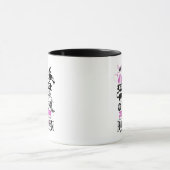 Mug Quand sorcières vont équitation Chat noir Lune Hal (Centre)