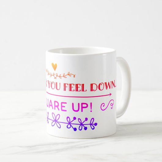 Mug Quand tu te sens mal... (Devant droit)