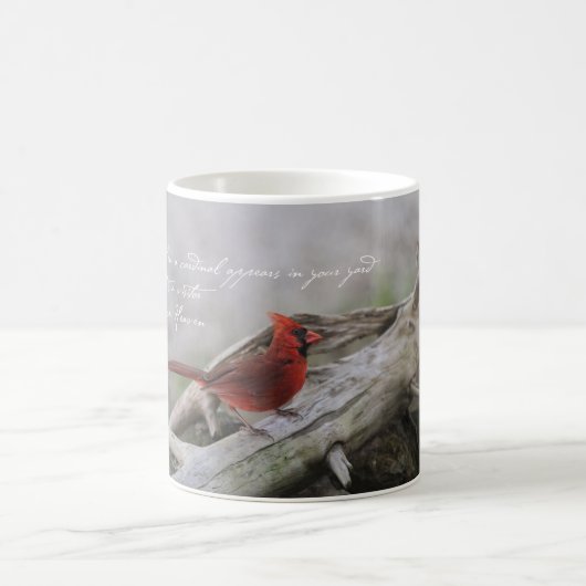 Mug Quand un cardinal apparaît dans votre cour… (Centre)