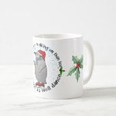 Mug Quand vous marchez sur la glace pinguin (Devant droit)