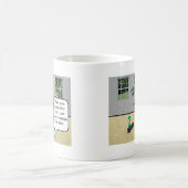 Mug Quand vous polissez le plancher…. (Centre)