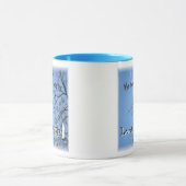 Mug Quand vous vous sentez bleus ; Recherchez (au beau (Centre)