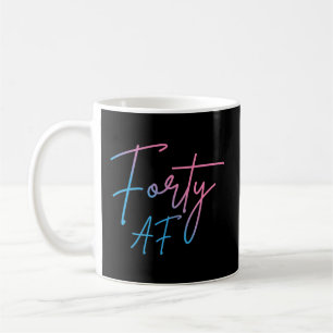 Mug Quarante AF II - Cadeau d'anniversaire
