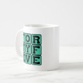 Mug Quarante-Cinq, Numéro 45 (Devant gauche)