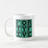 Mug Quarante-Cinq, Numéro 45 (Gauche)