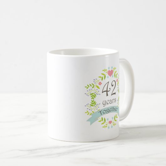 Mug quarante-deuxième Boisson de souvenir (Devant droit)