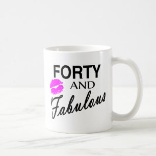 Mug Quarante et fabuleux
