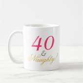 Mug Quarante et vilain ! (Gauche)