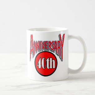 Mug quarantième anniversaire