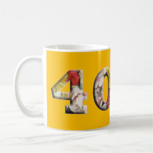Mug quarantième Anniversaire d'anniversaire 40 ans de
