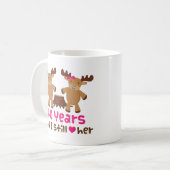 Mug quarantième Cadeau d'anniversaire pour lui (Devant gauche)